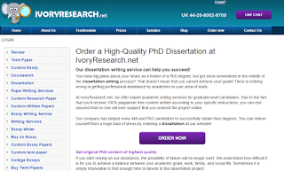 Dissertation writing services without a fear